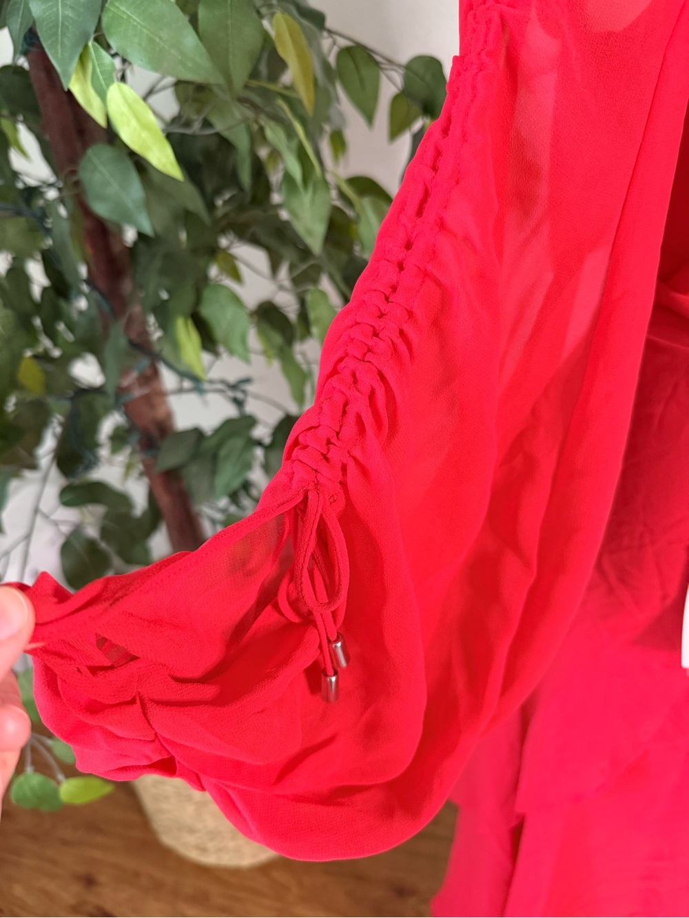 NWT REVOLVE C/MEO Collective Heart Breaker Maxi Dress Red Size XS - Picture 6 of 12